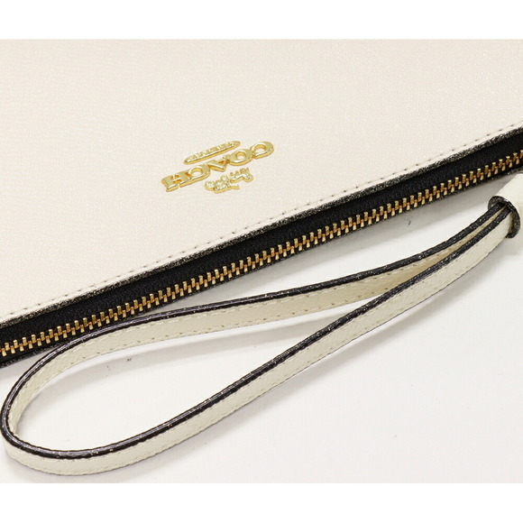 Coach Coach Ivory Calf Wristlet Wallet F29398 Leather Clutch Bag F29398 - Picture 5 of 5